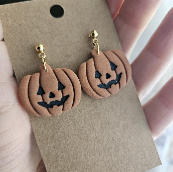 Handmade Polymer Clay Earrings - Picture 3 of 3